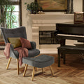 Artiss LANSAR Lounge Accent Chair Grey