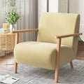 Artiss Yellow Velvet Armchair Olie