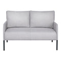 Artiss 2 Seater Sofa Armchair Linen Grey