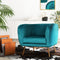 Artiss Velvet Armchair Green Accent Chair Lounge Sofa