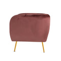 Artiss Velvet Armchair Pink Lounge Accent Chair Couch
