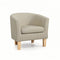 Artiss Abby Tub Armchair Beige