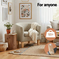 Artiss Abby Tub Armchair Beige