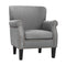 Artiss Armchair Accent Chair Retro Linen Grey Single Sofa