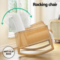 Artiss Rocking Chair Armchair Boucle White 80cm