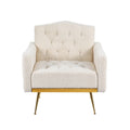 Artiss Boucle Armchair Beige Nicole