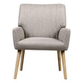 Artiss Fabric Armchair Beige