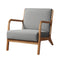 Artiss Armchair Fabric Light Grey