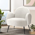 Artiss Armchair Boucle White