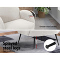 Artiss Armchair Boucle White