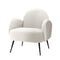 Artiss Armchair Boucle White