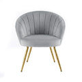 Artiss Armchair Velvet Grey Eloise