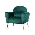 Artiss Green Velvet Armchair Caroline