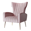 Artiss Kate Armchair Pink Velvet