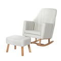 Artiss Rocking Chair Armchair Linen Beige