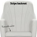 Artiss Rocking Chair Armchair Linen Beige
