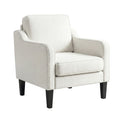 Artiss Armchair Lounge Accent Chair Linen Fabric Beige