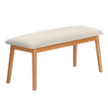 Artiss Dining Bench 106cm Upholstered Wooden Seat Chair