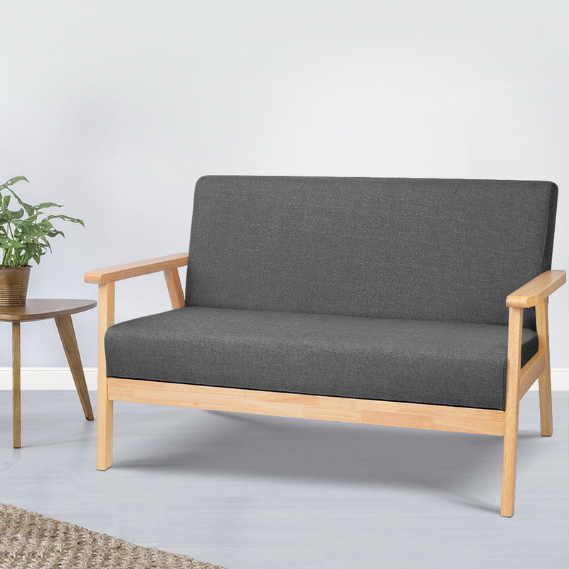 Artiss 2 Seater Sofa Lounge Armchair Skane