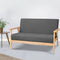 Artiss 2 Seater Sofa Lounge Armchair Skane