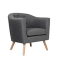 Artiss Grey Armchair Tub Chair
