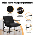 Artiss Sling Armchair Lounge Chair Black