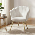 Artiss Teddy Fleece Armchair White
