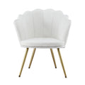 Artiss Teddy Fleece Armchair White