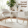 Artiss Teddy Fleece Armchair White