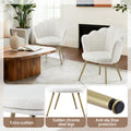 Artiss Teddy Fleece Armchair White