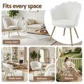 Artiss Teddy Fleece Armchair White