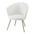 Artiss Teddy Fleece Armchair White