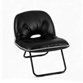 Artiss Foldable 2-In-1 Armchair Lounge Chair Portable Black