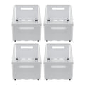 Artiss 4 Pack Pull out Drawers for Cabinets Foldable Slide Out Drawers