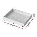 Artiss 2 Pack Pull Out Drawers for Cabinets Expandable Cabinet Organizer White