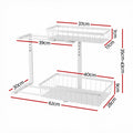 Artiss Under Sink Organizer 2 Drawers 5 Shelf Bathroom Kitchen Cabinet