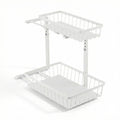 Artiss Under Sink Organizer 2 Drawers 5 Shelf Bathroom Kitchen Cabinet