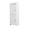 Artiss Bathroom Storage Cabinet 2-Tier Slim White Toilet Organiser
