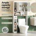 Artiss Over Toilet Storage Cabinet Bathroom Organiser Shelf Laundry