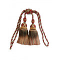 Multi Coloured Double Tassel Curtain Tieback