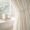 Oyster Beaded Rope Curtain Tieback
