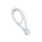 Magnetic weaved rope tieback Off White