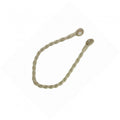 Magnetic weaved rope tieback Linen