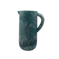 Blue Resin Pitcher Hand-Poured Marbled Jug