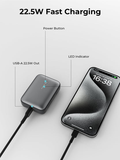 AUKEY Spark Mini 10000 Compact Fast Charging Power Bank (PB-Y55)