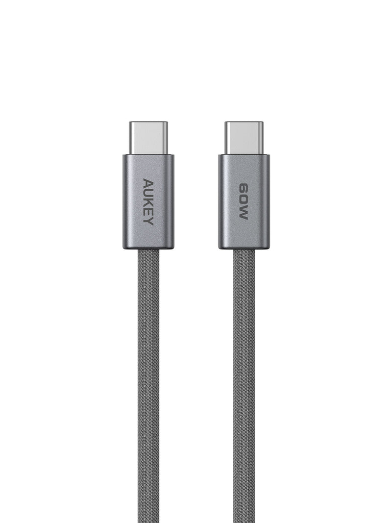 AUKEY Circlet Blink 60W USB-C to USB-C DTY Braided Fast Charging Cable 1.8m – CB-DCC062