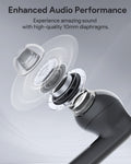 AUKEY Beyond ANC Elite Wireless Earbuds with 40dB Hybrid ANC, Bluetooth 5.4 & 30H Battery Life – EP-B2