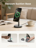 AUKEY MagFusion 1X Qi2.2 25W Fast Magnetic Wireless Charging Stand for iPhone, Samsung & Google Pixel – LC-MC111