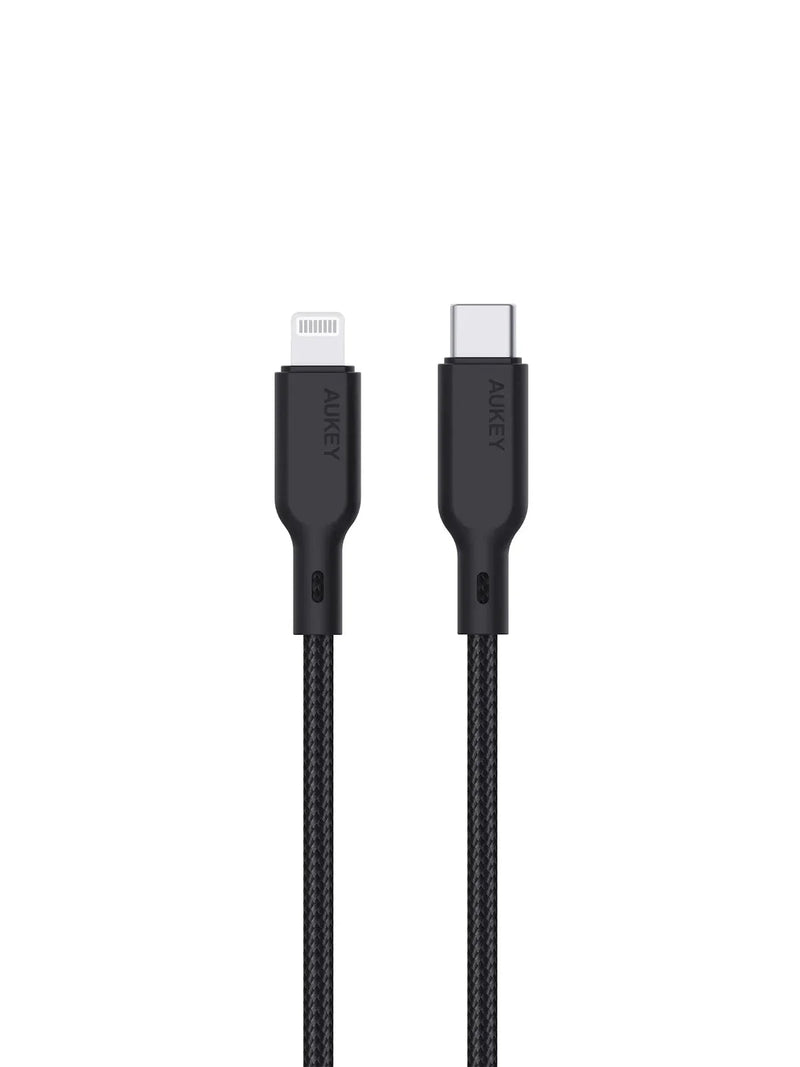 AUKEY Circlet CL MFi USB-C to Lightning Fast Charging Cable with Aramid/Kevlar Core 1m – CB-KCL1