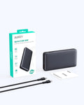 AUKEY Sprint X 20000mAh 30W PD 3-Port USB-C Power Bank with PPS – PB-Y42
